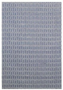 Gancedo Прямоугольный шерстяной коврик с геометрическими мотивами Dhurries