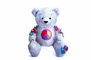 Мягкая игрушка За мир и дружбу GOLDY BEARS МЕДВЕДИ 010967 Разноцветный