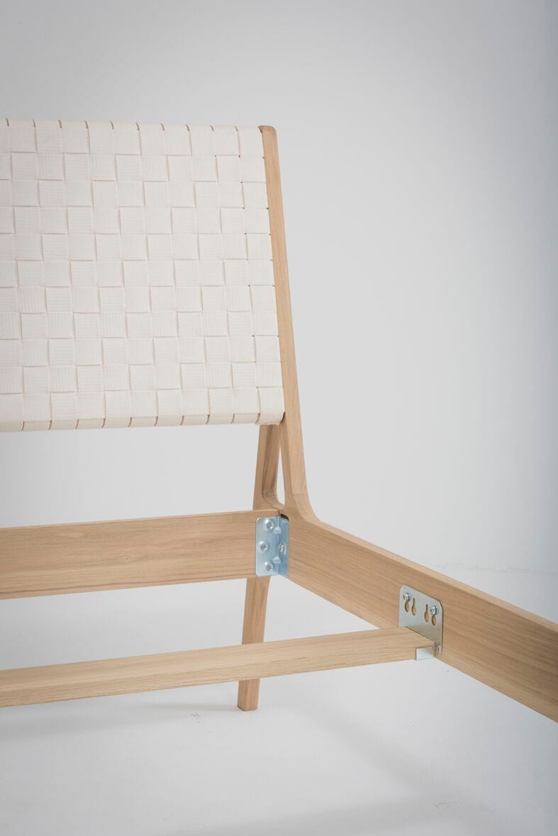 Дубовая двуспальная кровать Gazzda Fawn ARCH-00085993 - Вид №12