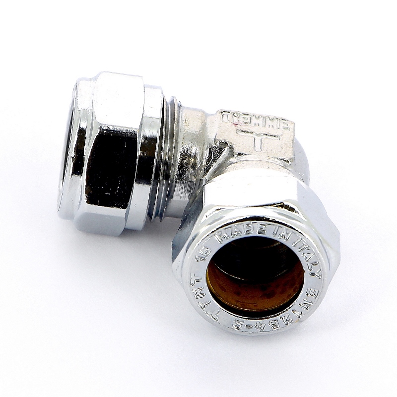 Угол обжим хромированный TIEMME 15 1130009 - Вид №1