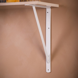 Кронштейн  Промышленный, 250x400 мм, белый LJPS0139 Public Steel Россия