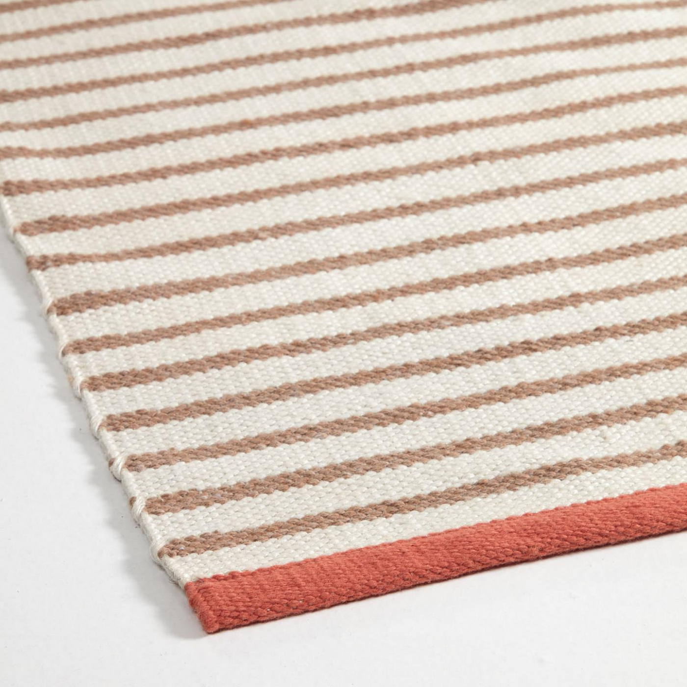 098026 Коврик коричневый полосатый из PET 60 x 90 La Forma Catiana  - Вид №1