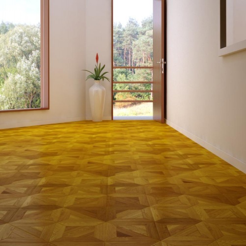 Модульный паркет Marco Ferutti Castello Castello Дуб с брашью (Текстурированная) 450х450 мм 2600600045 - Вид №5