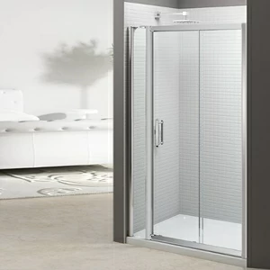 Дверь раздвижная с доп. панелью и боковой стенкой M68271P2H Merlyn 6 Series