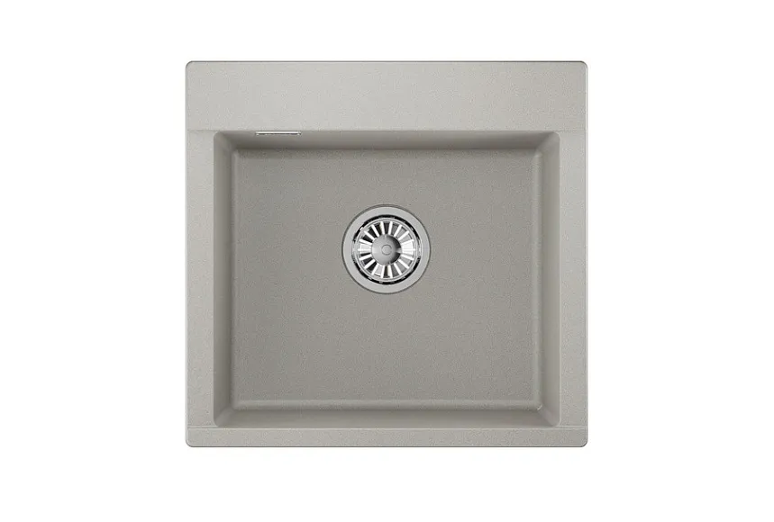 ES-5201, БАЗАЛЬТ, кухонная мойка, кварц, ESTETICA GRANULA 5201-ST167 - Вид №2