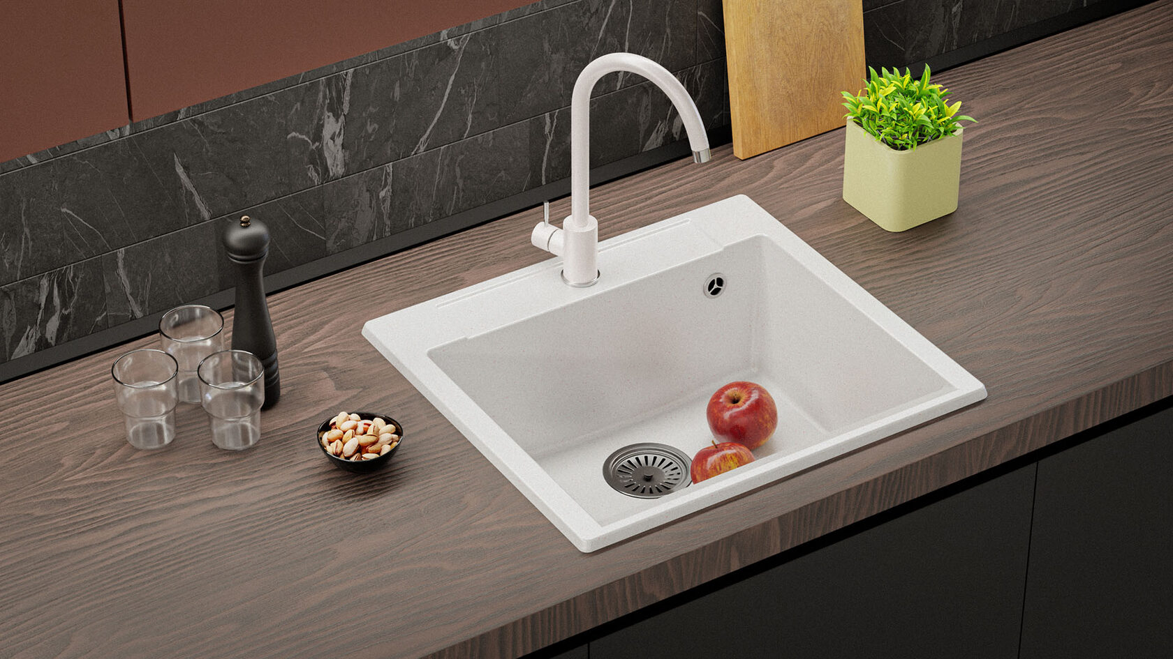 Кухонные мойки Polygran Argo-560 854703 - Вид №1