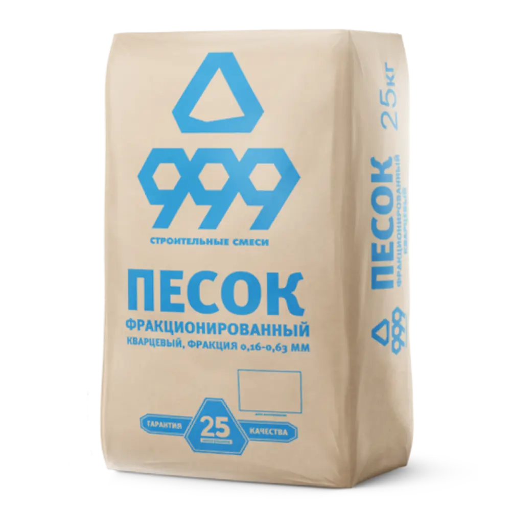 Песок строительный сухой кварцевый 25 кг Santreyd STLM-2125552