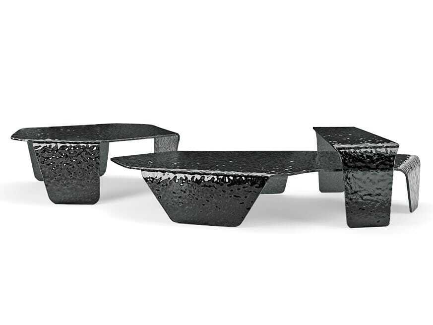 Набор журнальных столиков из закаленного стекла In Stock Arketipo ARCH-00050836