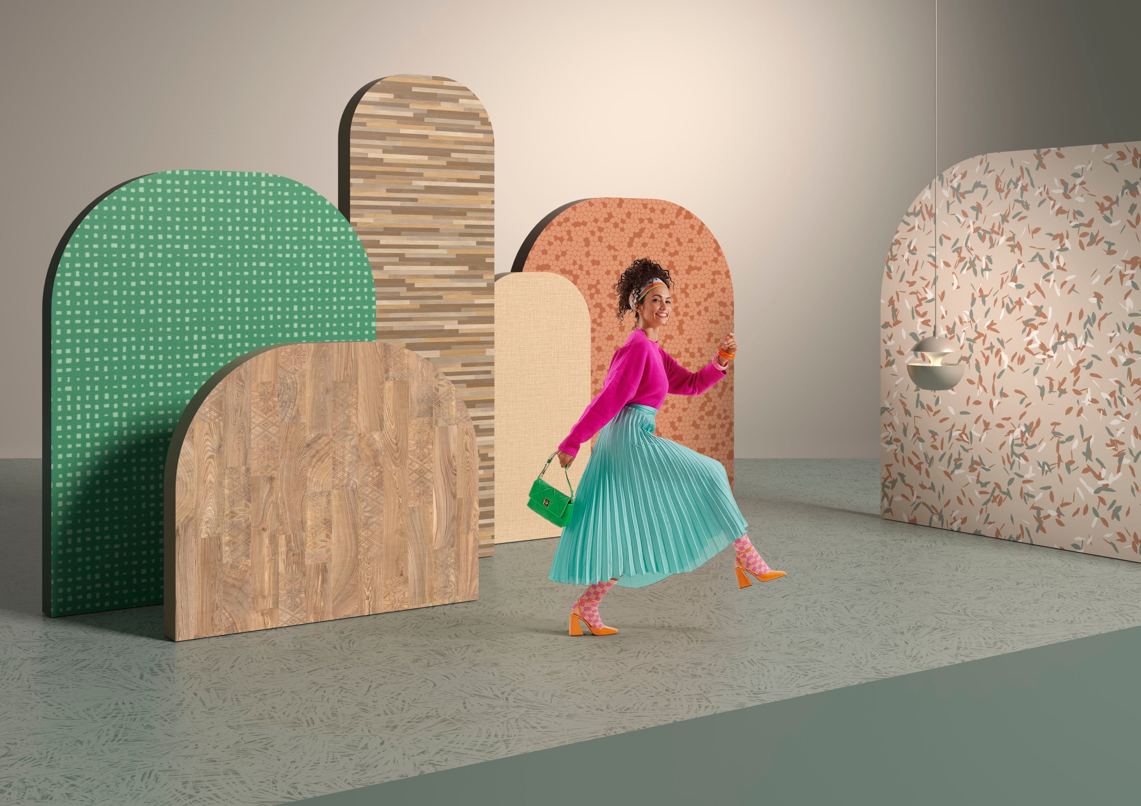 Упругий пол gerflor разнородные полы ARCH-00130226 - Вид №5