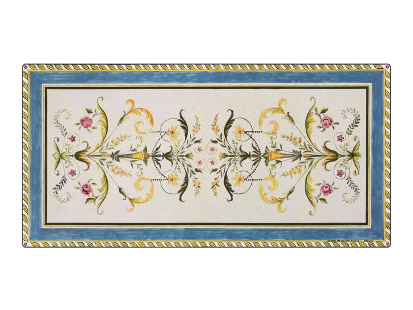 Прямоугольный стол из лавового камня Grandi Maioliche Ficola классическая ARCH-00028752