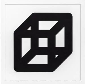 Danese Milano Трафаретная печать на бумаге Sei simboli sinsemantici Dedz11/wc