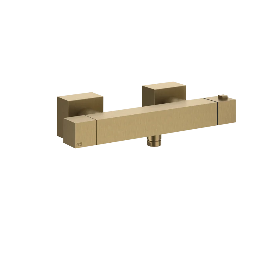 Смеситель для душа 19431 726 Gessi Rettangolo k ТЕПЛАЯ БРОНЗА BR. PVD 19431726