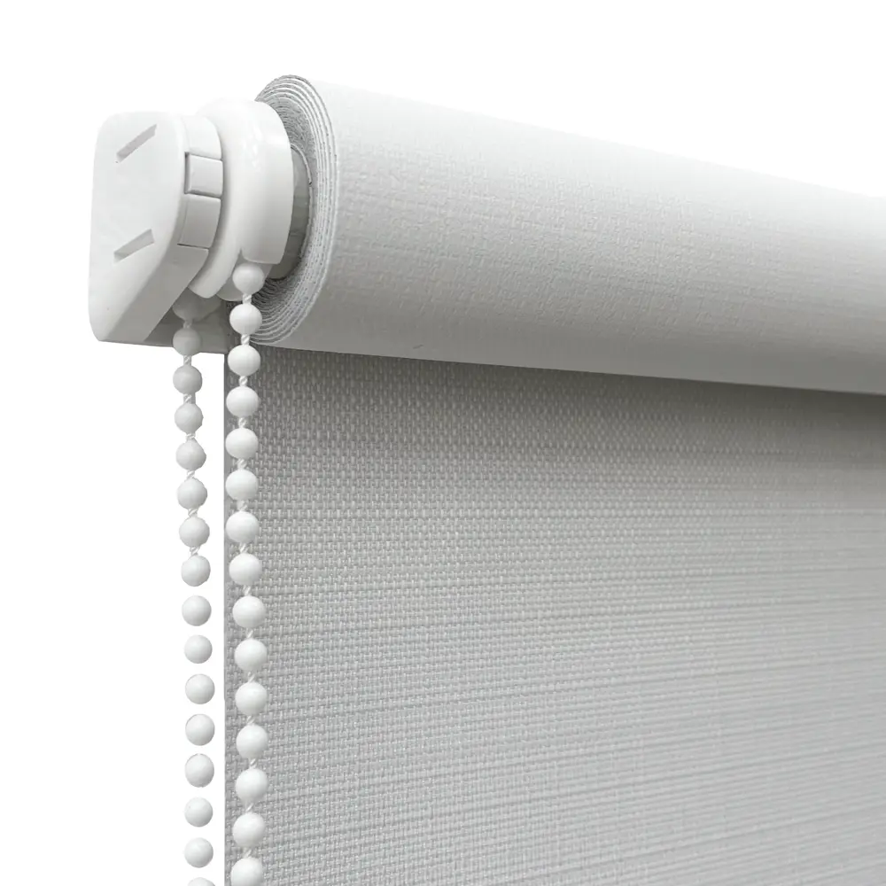 Штора рулонная блэкаут Импульс 50x175 см цвет белый DOMLEGRAND Блэк импульс STLM-2201774 - Вид №1