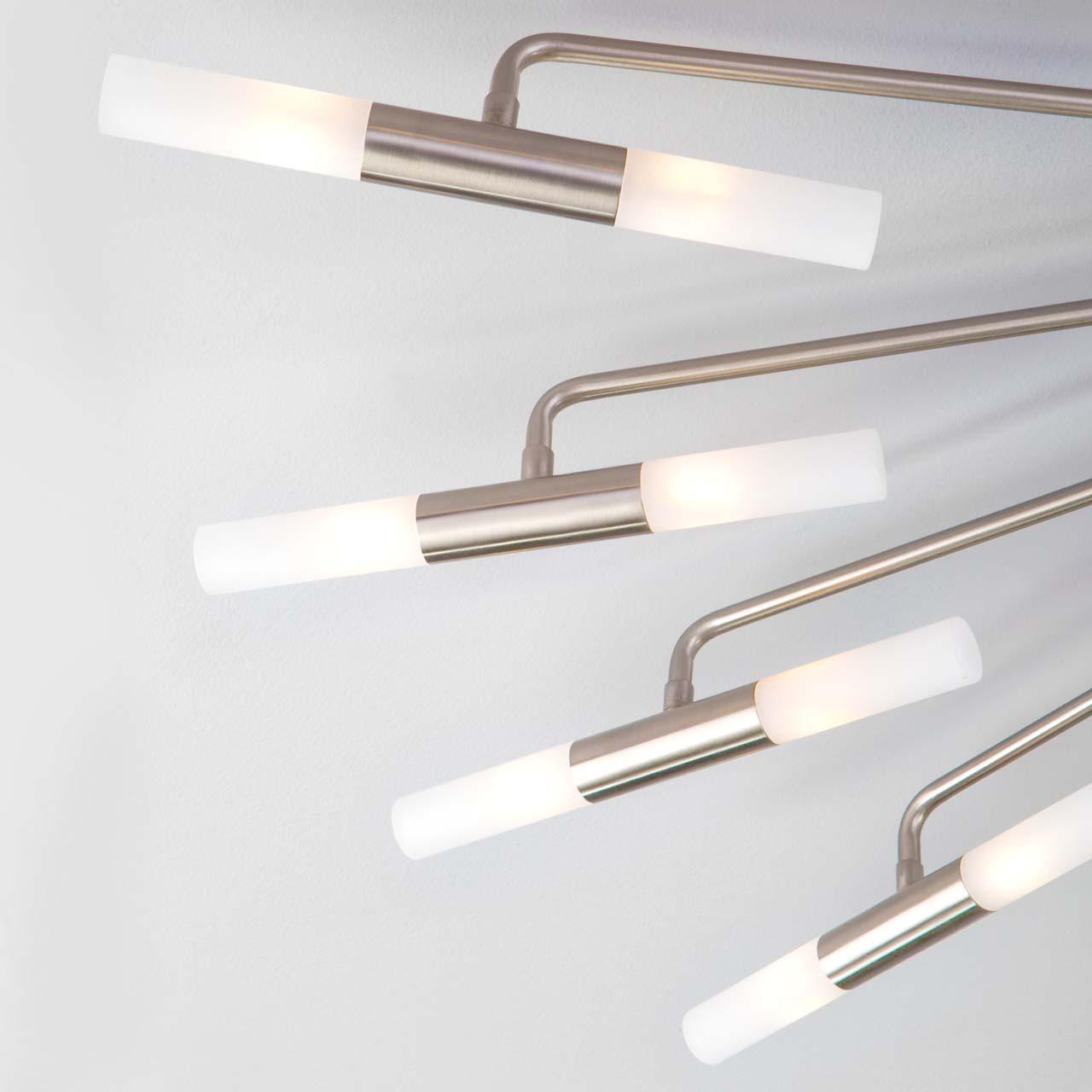 Люстра потолочная белая Bogates Bastone 552 BOGATES ДИЗАЙНЕРСКИЕ, BASTONE 00-3888685 Белый  - Вид №1