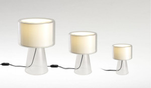 094946 Настольная лампа M натуральный хлопок Marset Mercer