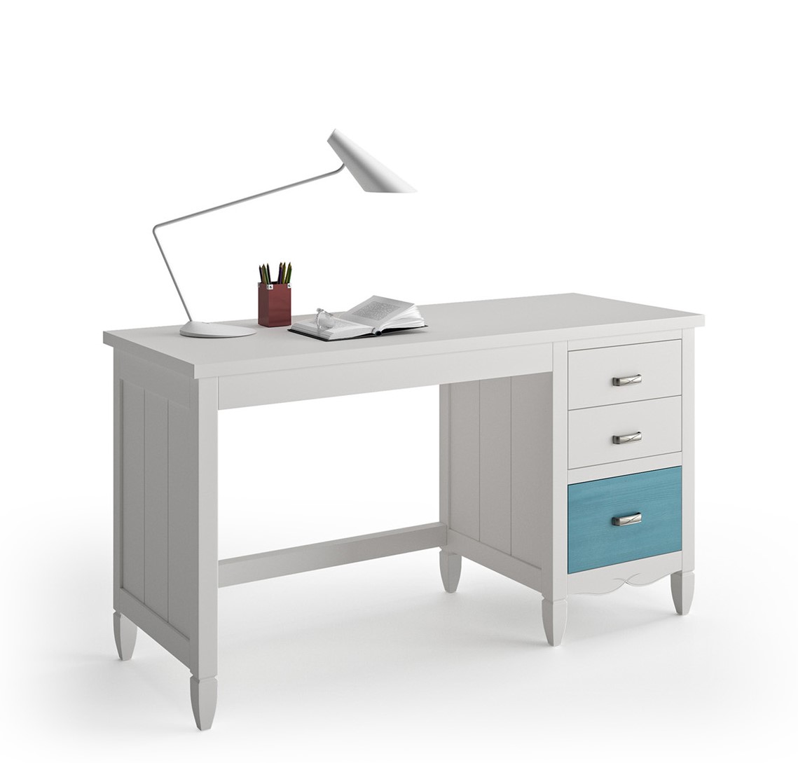 090189 Письменный стол 140-170 cm тумба справа Grupo Seys Amberes Santreyd  - Вид №1