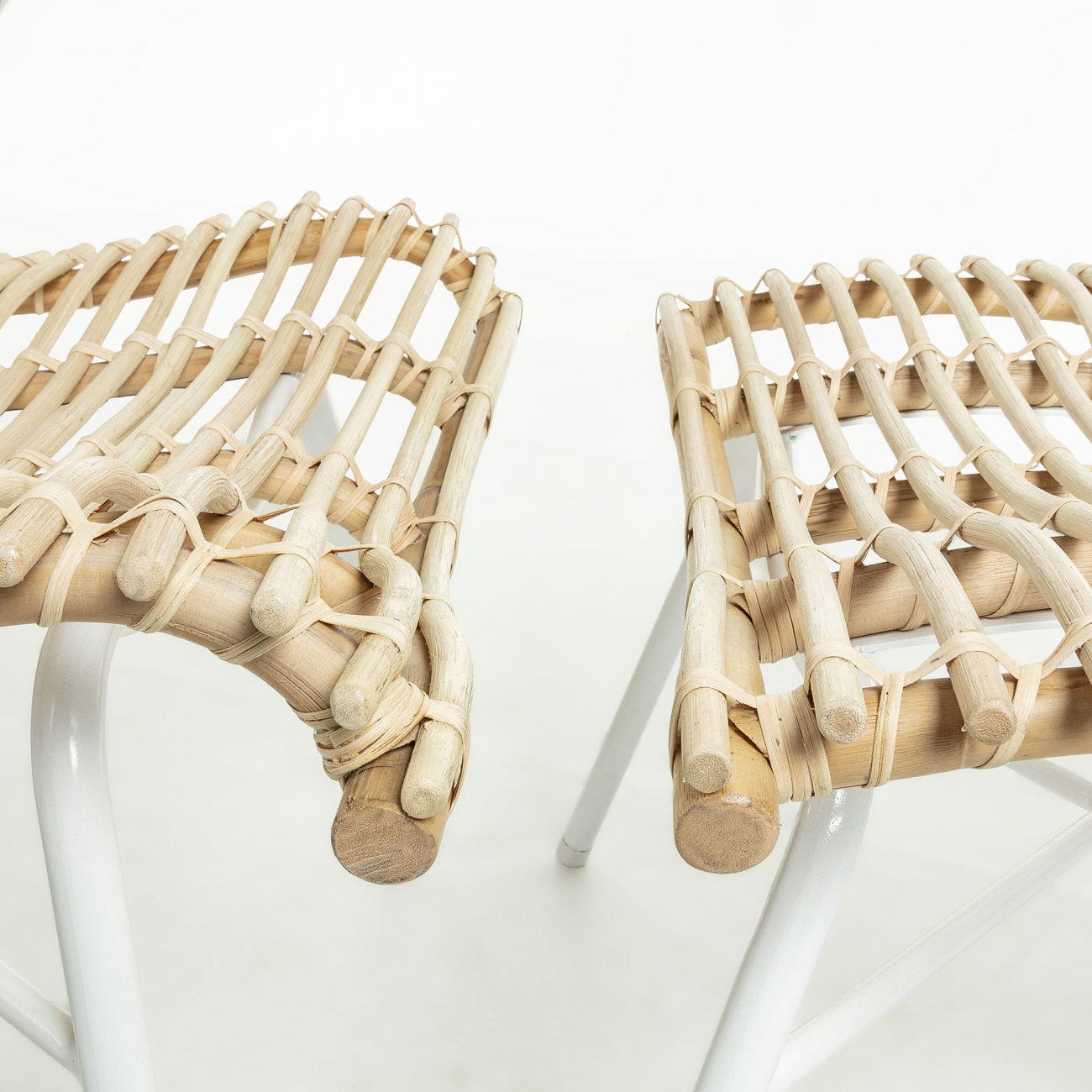 Кресло шезлонг, ротанг Crowley от La Forma LA FORMA  298331 Белый  - Вид №4