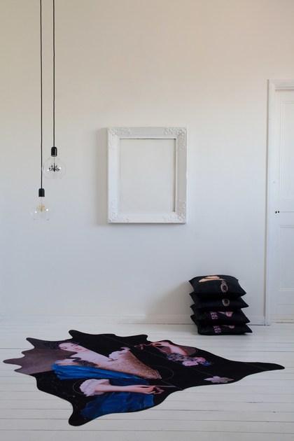 Mineheart Ковер из ткани с рисунком  Acc/064  - Вид №1