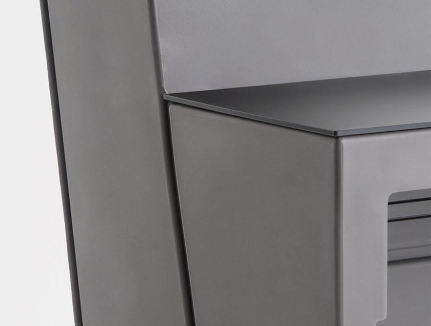 Pedrali Барная стойка из полиэтилена, обтянутого тканью Oblique Obl/a - Вид №3