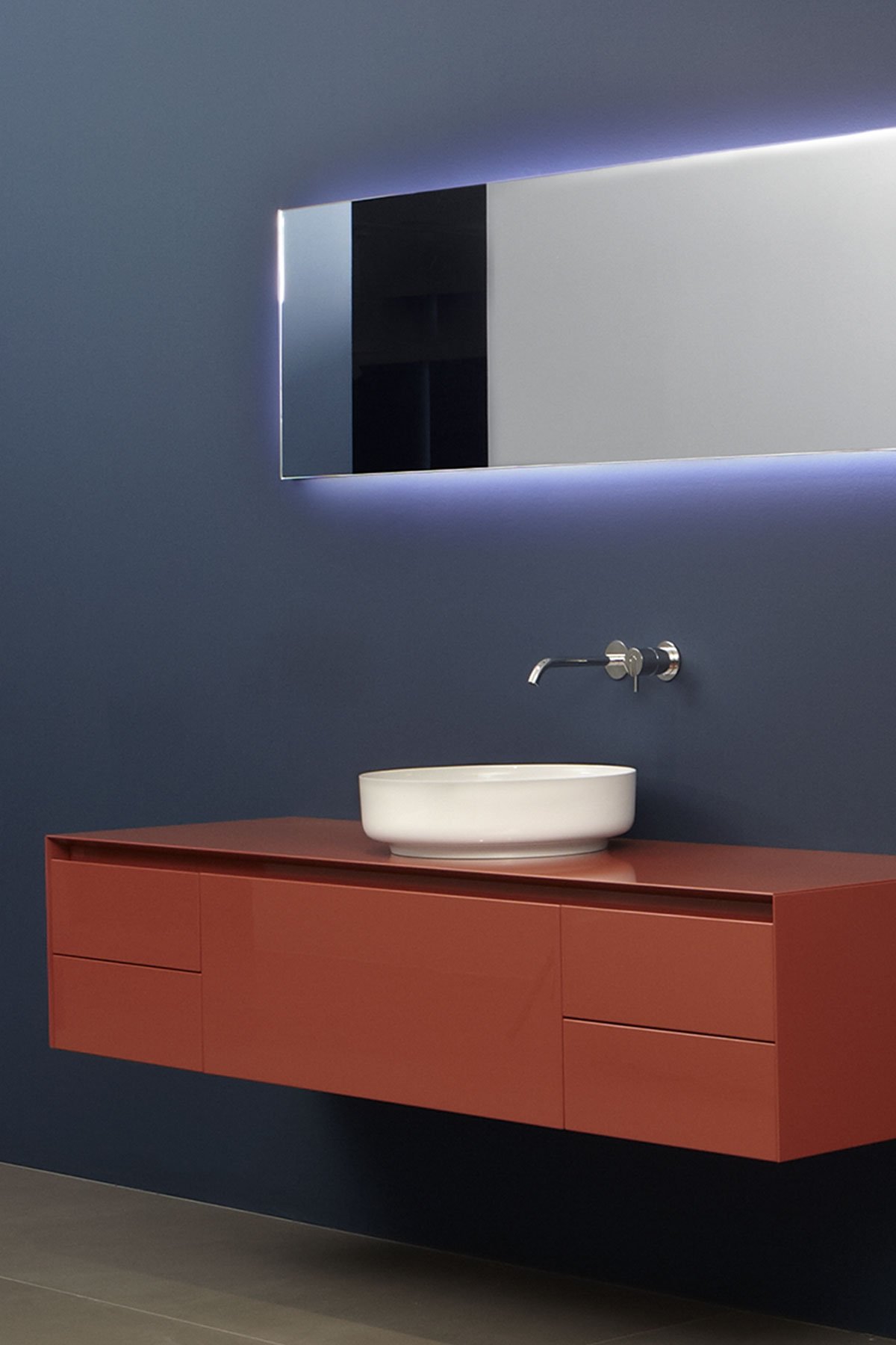 Bolo Накладная раковина на столешницу  прямоугольная Antoniolupi  - Вид №20