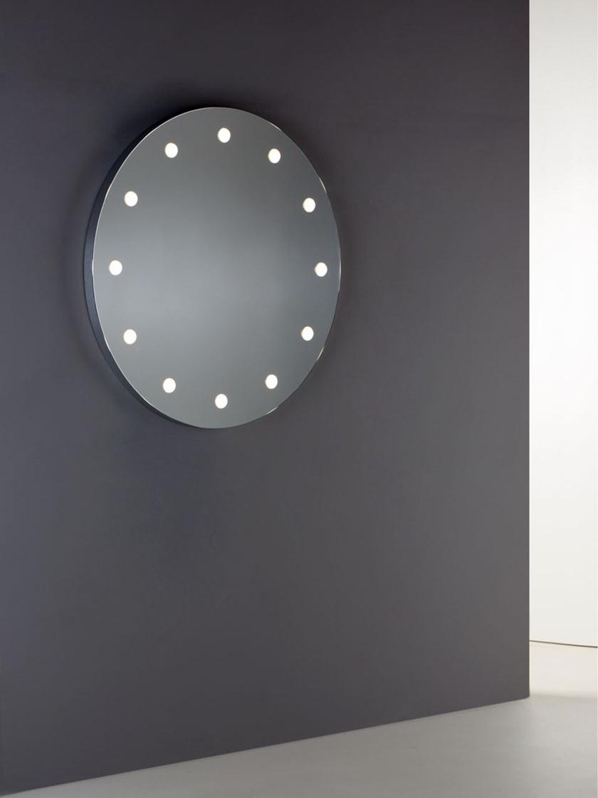 UNICA by Cantoni Круглое настенное зеркало со встроенной подсветкой Mde sun-id-1512458 - Вид №2