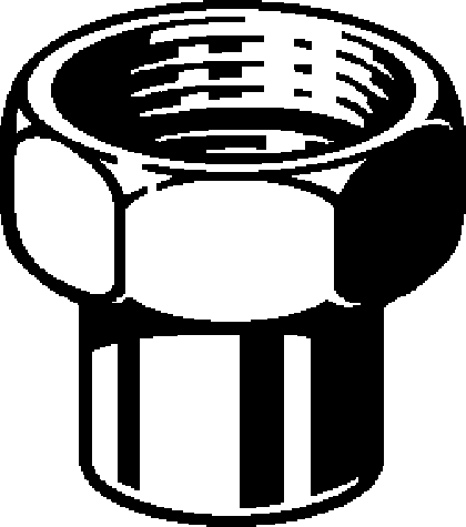 288 389 Модель 94359 Трубопроводные системы  Фитинги для пайки  Резьбовые соединения Santreyd  - Вид №1