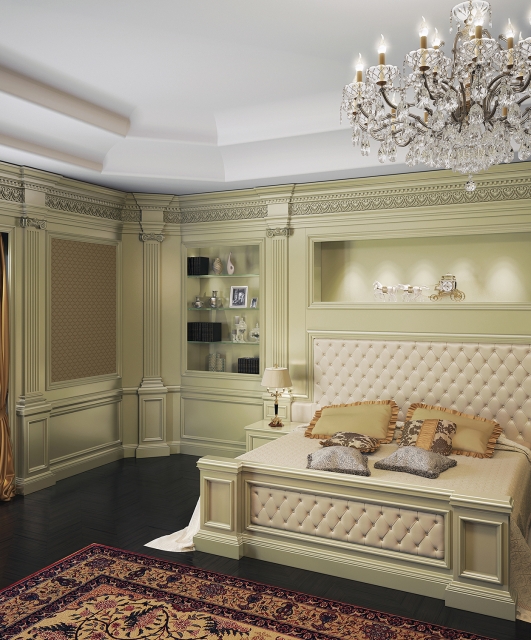 Whitehall6 Tifernoit Зеленые лакированные буазери Whitehall Soggiorno  - Вид №5