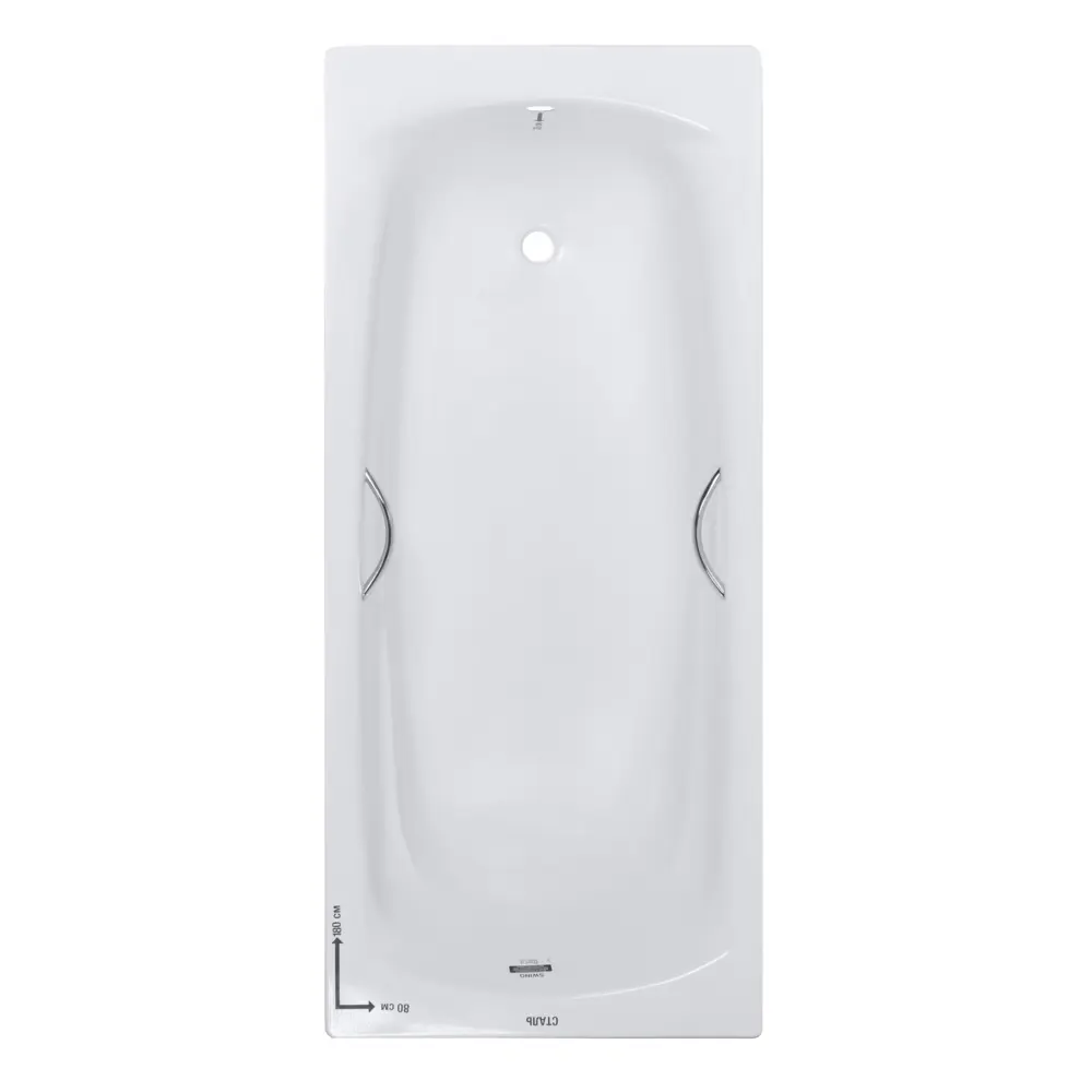 Ванна Roca Swing сталь 180х80 см Свинг STLM-2186109