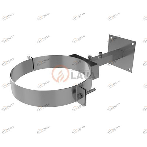 Кронштейн стеновой LAVA 250, телескоп 20-35, нерж. 439 (2,0) 5735