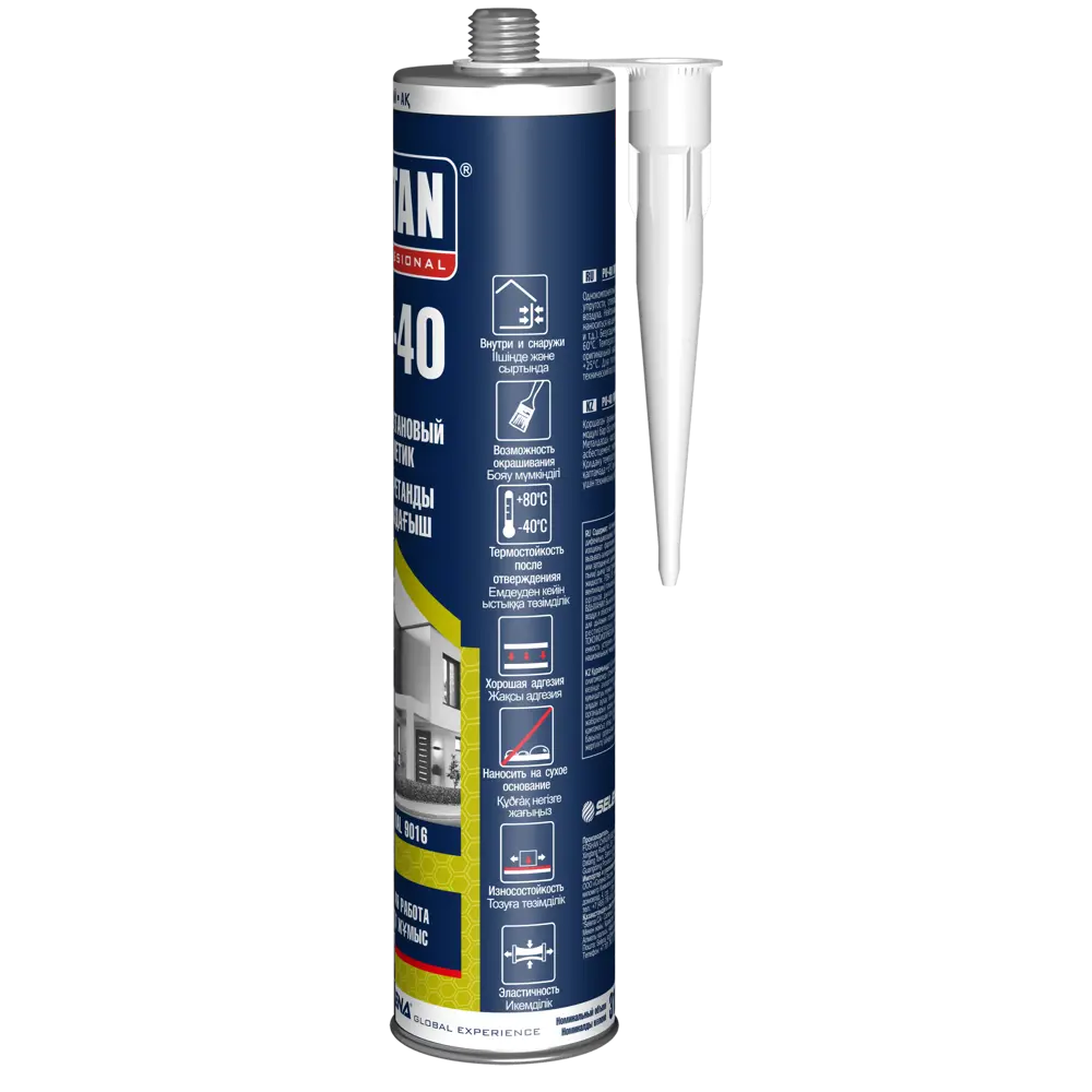 Герметик полиуретановый Tytan PU 40 белый 310 мл STLM-2076163 - Вид №3