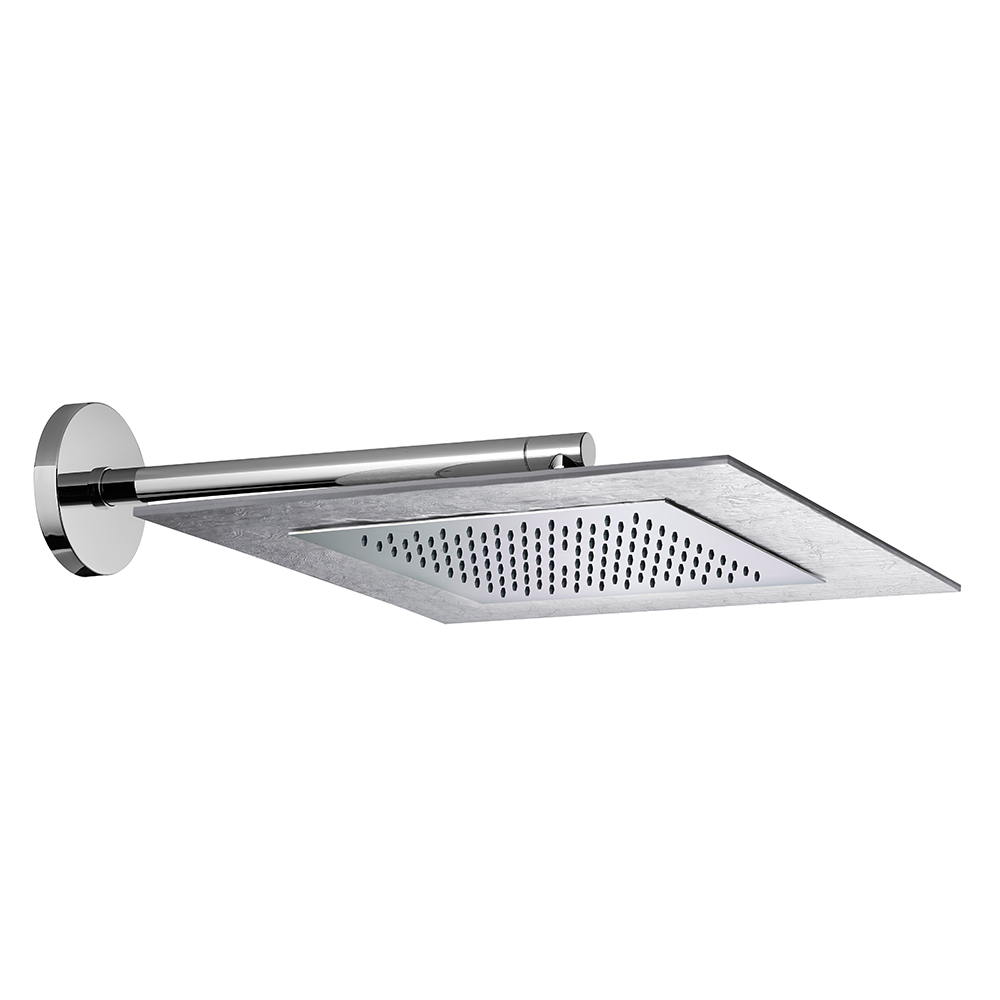 Graffio Встроенный квадрат 400 × 400 мм с круглым плечом 400 мм. LA802  - Вид №1