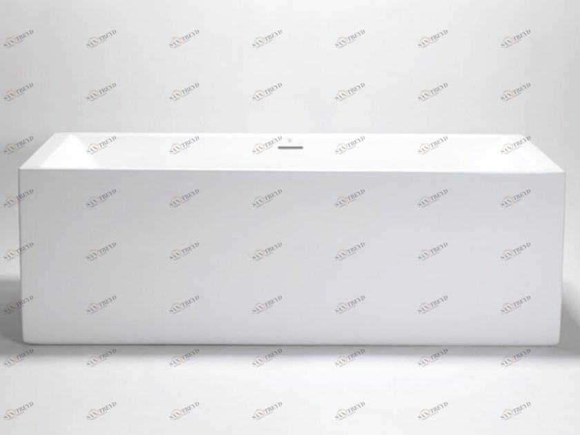 Blu Bathworks® Прямоугольная акриловая ванна Box Bt8007