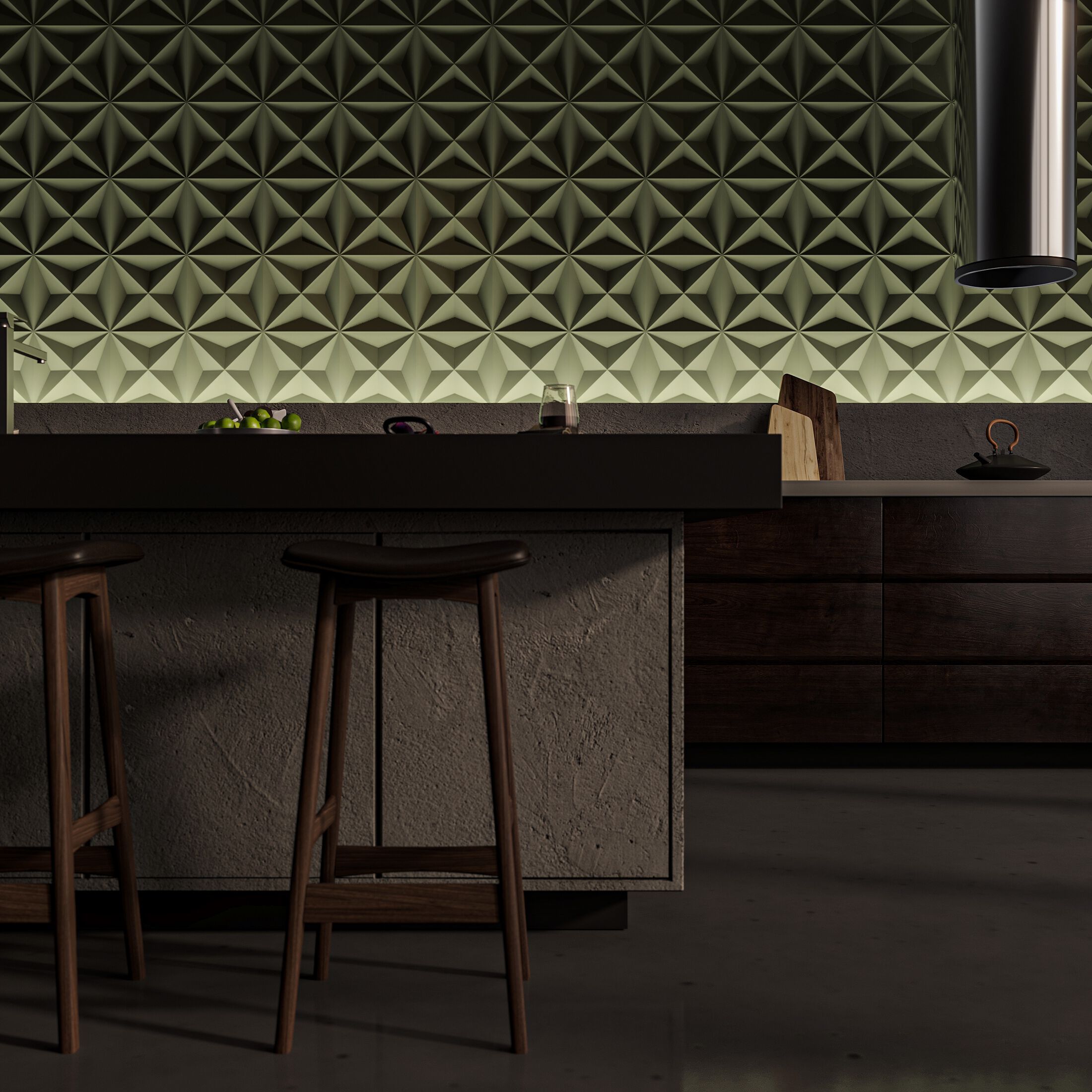 Трехмерное гипсовое покрытие WallDeco M-Modern ARCH-00085064 - Вид №2