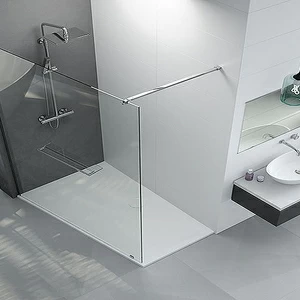 Душевой поддон трапеция левосторонняя MUNA 150х90 см