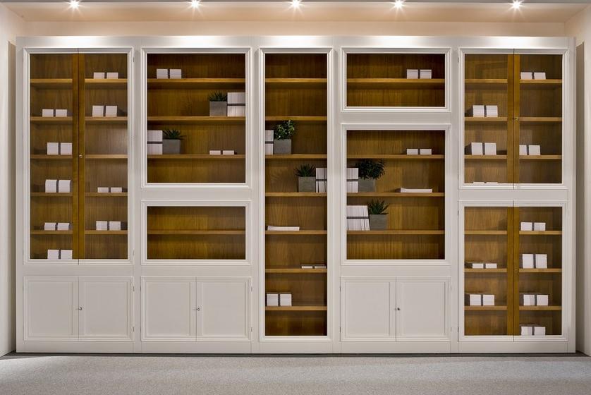 Morelato Модульный книжный шкаф вишня Maschera Art. fs3510177 - Вид №1