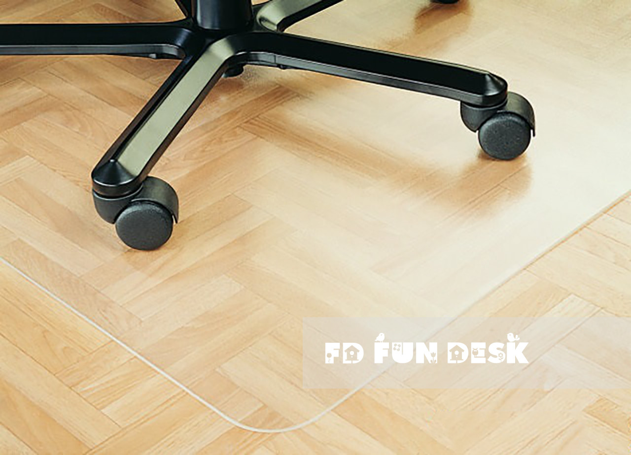 Защитное напольное покрытие из ПВХ прозрачное FunDesk FUNDESK  00-3948576 Белый Santreyd  - Вид №1