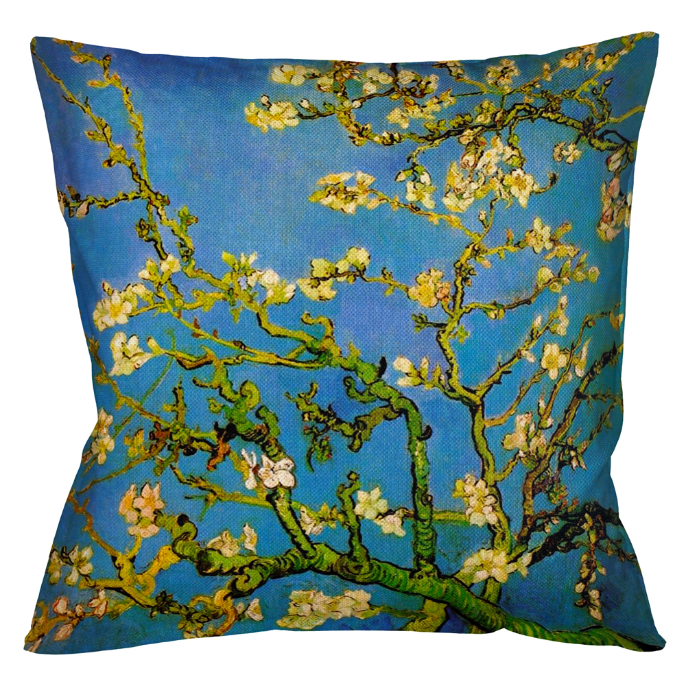 4113123 Арт-подушка «Цветущий миндаль» Object Desire 