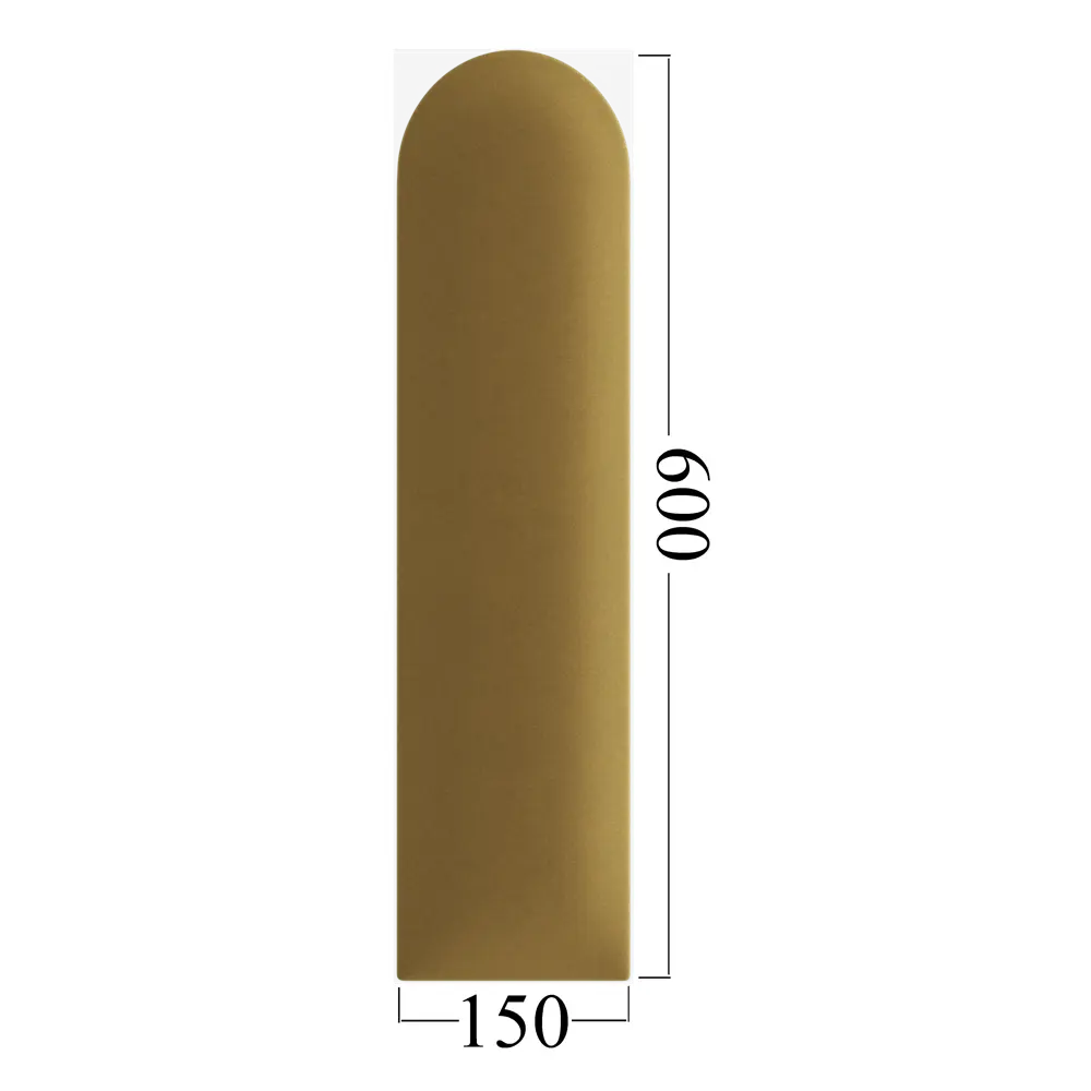 Панель тканевая Vilo 150x600 мм цвет oval горчичный Santreyd STLM-2152459 - Вид №5