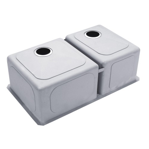 KHU104-33 Мойка кухонная прямоугольная Krausru  - Вид №5