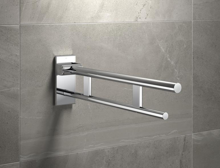 900.50.10240 Двойной шарнирный опорный рельс, конструкция a HEWI Stützen  - Вид №1