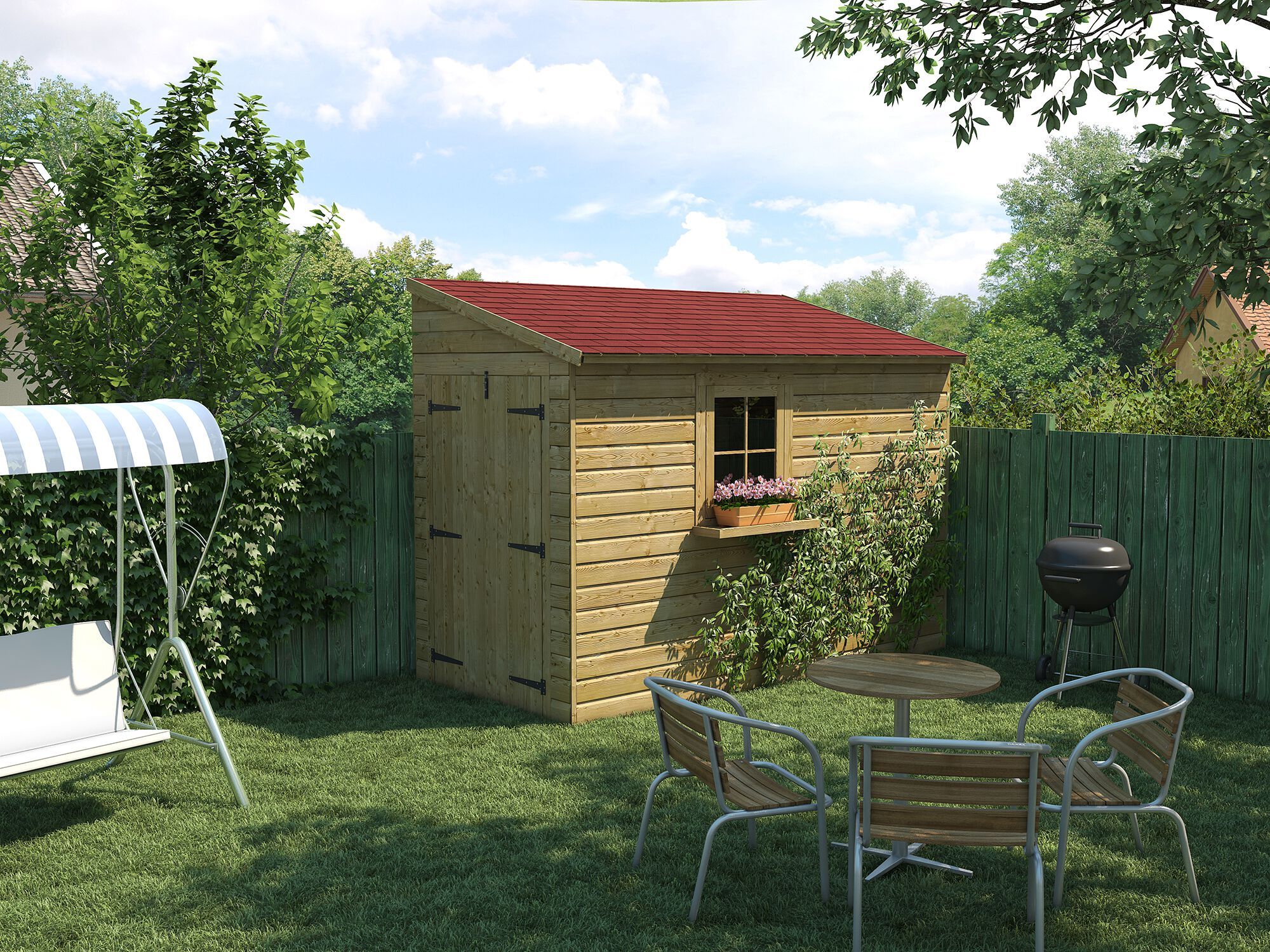 Канадская битумная черепица для легкой кровли ONDULINE ITALIA BARDOLINE ARCH-00049521 - Вид №1