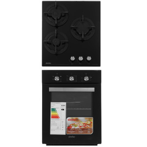 9280228 Духовой шкаф электрический Simfer B4EB16016 + Варочная поверхность газовая Simfer H45N30B416