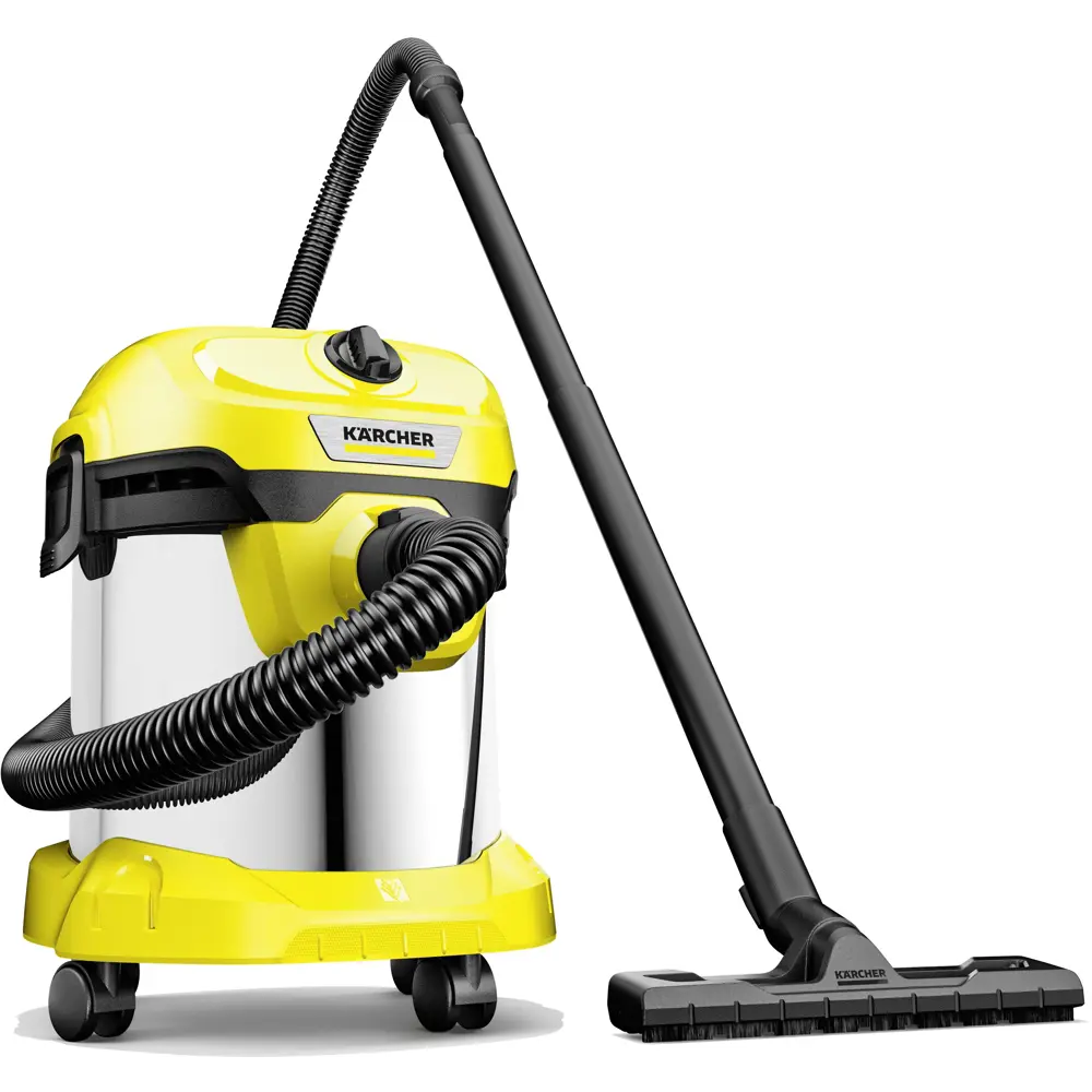 Пылесос строительный Karcher WD 2 Plus S V-15/4/18/C, 1000 Вт, 15 л STLM-2150898 - Вид №1