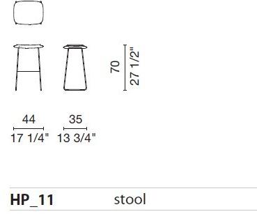 Cappellini Стул с обивкой из саночной ткани Hi pad sun-id-1460717 - Вид №4