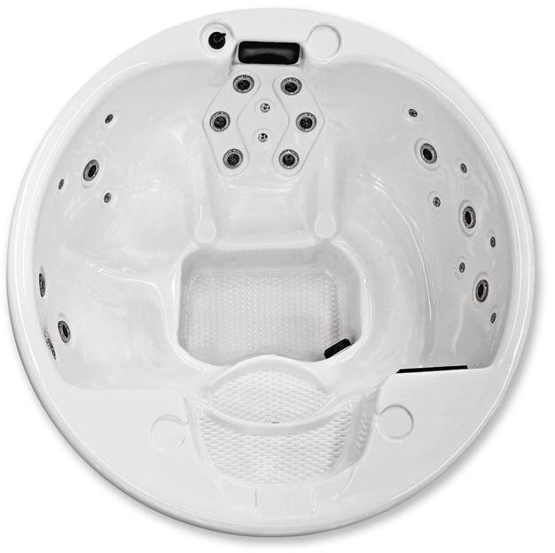 Gruppo Treesse Круглый наземный мини-бассейн с гидромассажем Standard spa sun-id-1352686 - Вид №1