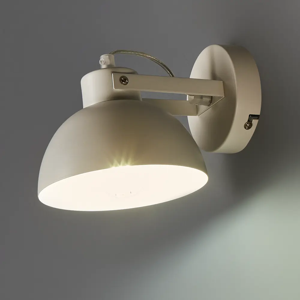 Бра Anabel L1118-1A, цвет слоновая кость/белый LAMPLANDIA STLM-2056362 - Вид №2