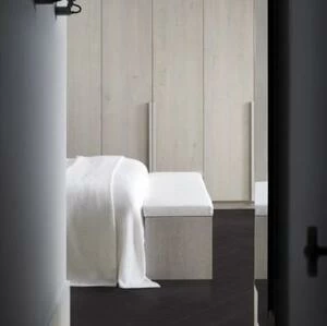 Паркет Ёлка Solidfloor PietBon Coal Дуб с брашью (Текстурированная) 800х160 мм.