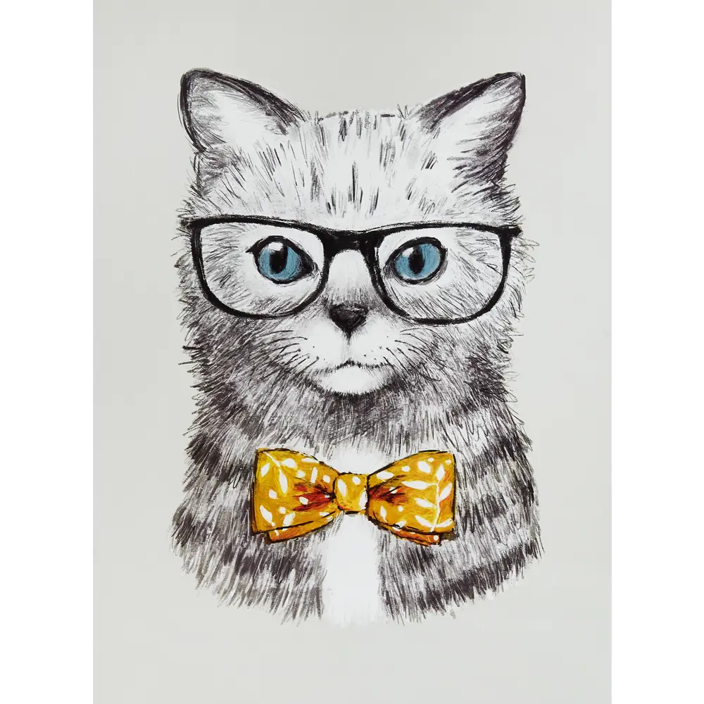 Постер Арт дизайн Коту виднее 30x40 см 2 шт STLM-2160418 - Вид №1