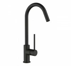 GENEBRE 65403 18 41 66 Tau Black Смеситель для мойки однорычажный, 25 картриджей, холодный старт