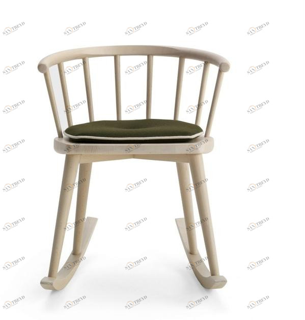 Billiani Кресло-качалка из бука W. 608